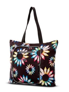 SJP Floral Black Tote Bag